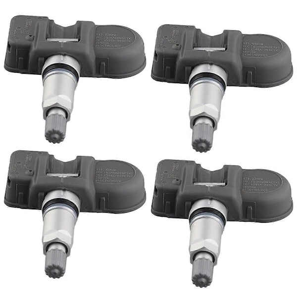 4 st Bil TPMS Däcktryckssensor Däcktrycksdetektor 56029359AC 56029359AA för Nitro