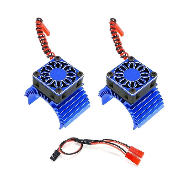 RC Moottorin Tuuletin Jäähdytyssiili 36mm RC Autoon 1/8 1/10 1/12 Skaala 380 540 550 3650 3660 3674 Harjaton Moottori Sininen