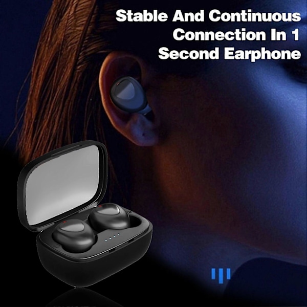 Bluetooth-yhteensopivat kuulokkeet, alhainen latenssi, stereo surround, vakaa lähetys, automaattinen yhteys, vedenpitävät langattomat nappikuulokkeet