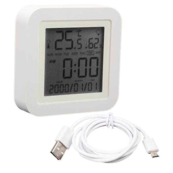 TH06 WIFI Smart Termometer Hygrometer Sensor Digital Temperatur Fugtighedsmåler til Indendørs Brug