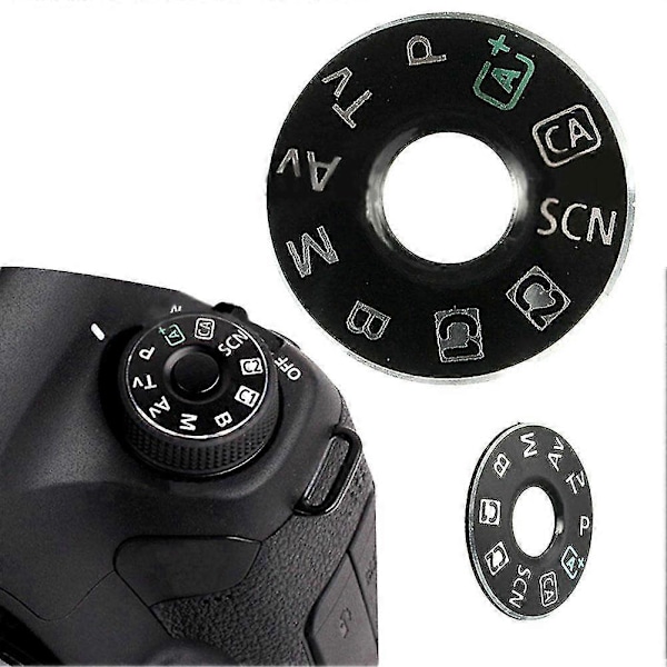 til Canon 6D Kamera Funktionshjul Mode Plade Interface Hætte Reparation