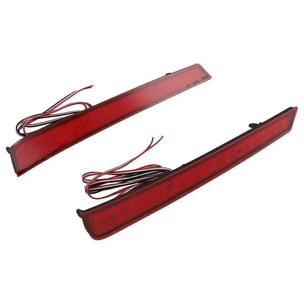 Bil LED Reflektorlys Bakfanger Baklys Tåkelys Bremselys for Vellfire 40 Serie 2023+ Rød