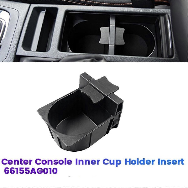 Bil Mittkonsol Inre Mugghållare Insats 66155AG010 för Crosstrek 2008-19 66155AG010JC Vattenmugghållare