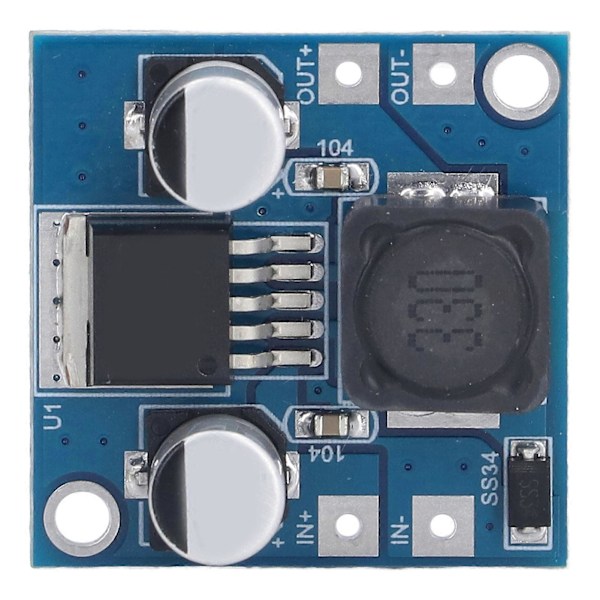 Buck Modul Spenningsregulator Stabiliseringskort 14?40V til DC12V 3A Peak 35W XH?M161?12V