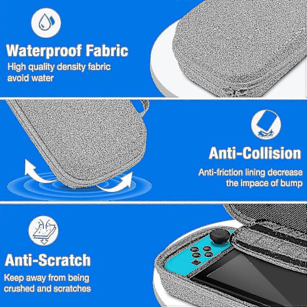 För Nintendo Switch Fodral Portabelt Handhållet Skyddande Bärväska För Nintendo Switch Konsol För Nintendo Switch Tillbehör