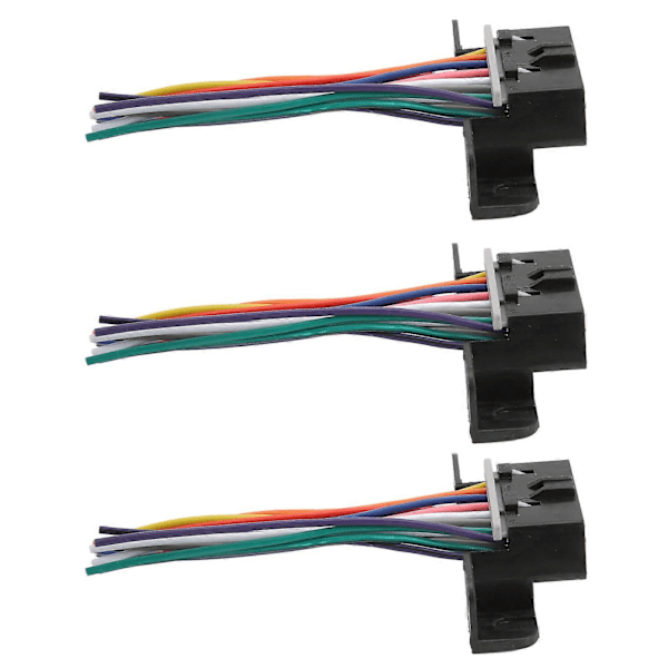 3st 16-stifts Hona OBD2 Kabelkontakt J1962F Diagnostikkabeladapter för Fordon