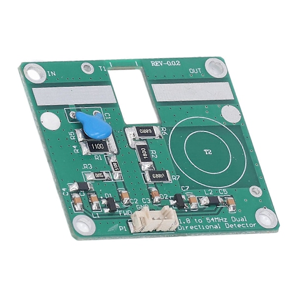 Stående Våg Detektionsmodul Kortvåg Effekt Hög Noggrannhet PCB Kit för DIY 1.8?54MHz 1Kw