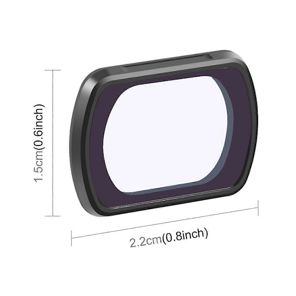 UV Filter til 3 Filter Magnetisk Justerbart Kamerafilter