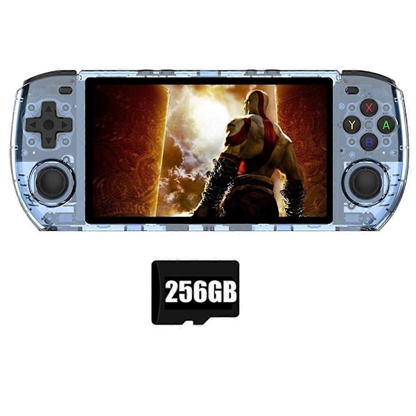 RGB10 Max3 Retro Pelikonsoli 16G+256G 5.0 Tuuman Kannettava Videopelikonsoli MAME PSP N64 Emulaattorille B