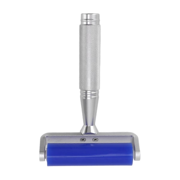 Støvfjernerulle Silikone Blød Aluminium Legering Håndtag Jernleje Antistatisk Rulle Til Film Støv Fibre Pulver 6in  15.24cm