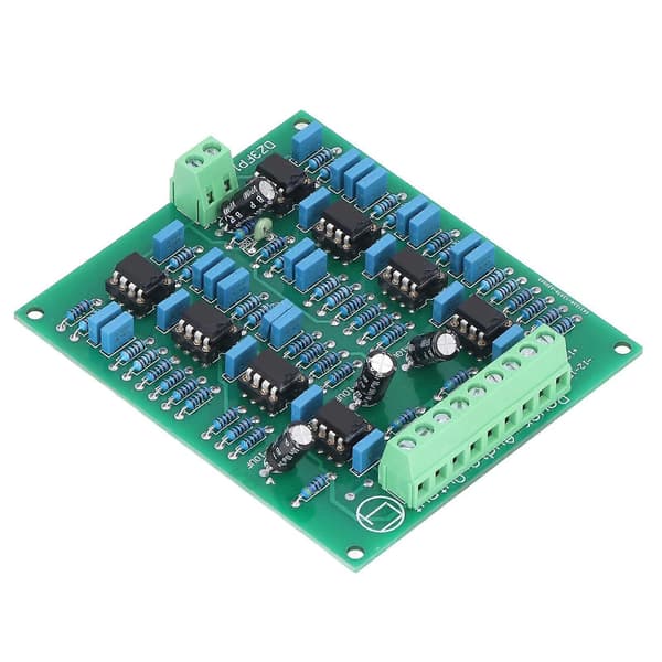 Forforstærker Modul 3 Kanal NE5532 Justerbar Diskant Mellemtone Bas Output