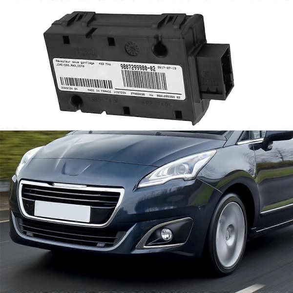 For 5008 2009 Dekktrykkdeteksjonskontrollboks 9807299980 Oppblåsbar mottaker Dekktrykksensor