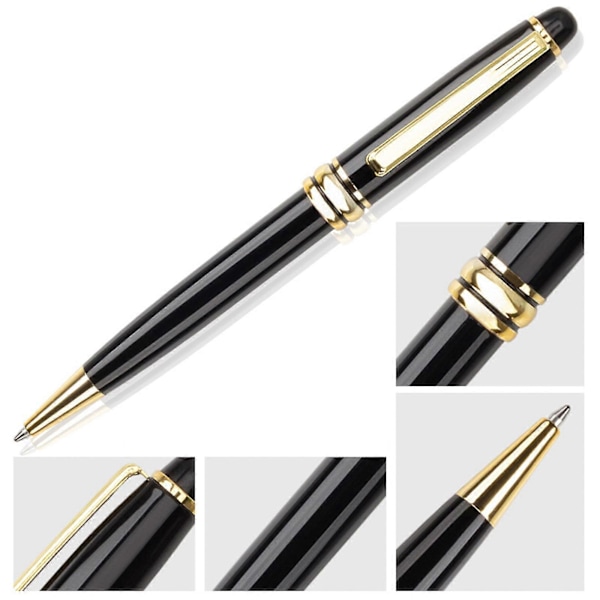 0,5 mm Metall Kulspetspenna Skrivmaterial för Professionellt Kontor Gold Parker refill