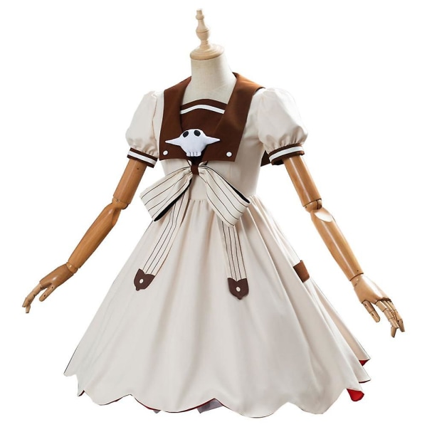 Anime Jibaku Shounen Hanako Kun Nene Yashiro Cosplay Kostym Klänning Uniform För tjejer Specialgjorda XS