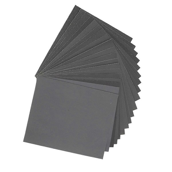 110 st Sandpapper 60-2200 Korn Sandpapper Vatten/Torr Slipning Papper Slipverktyg 9x11 tum (230x280mm)