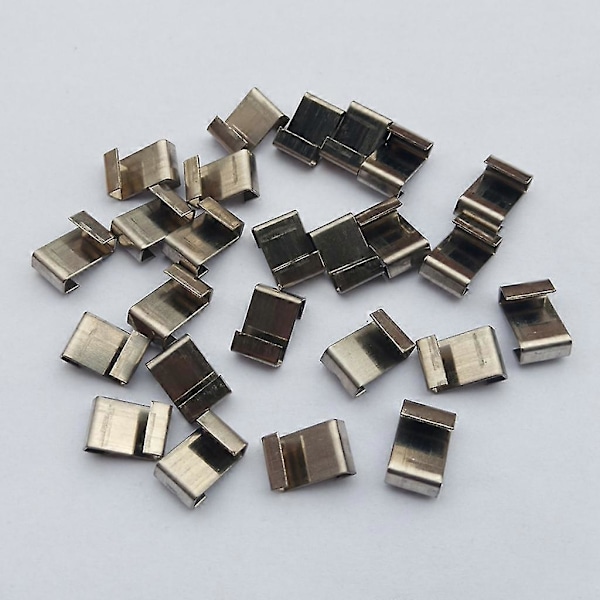 25 st Rostfria Z-Lap Typ Växthusglas Clips Trädgårdstillbehör Clips
