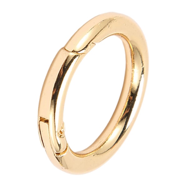 20 st Fjäderringlås Mode Elegant Innovativ DIY Koppar Fjäderringlås för Halsband Armband Fotlänkar Örhängen Guld
