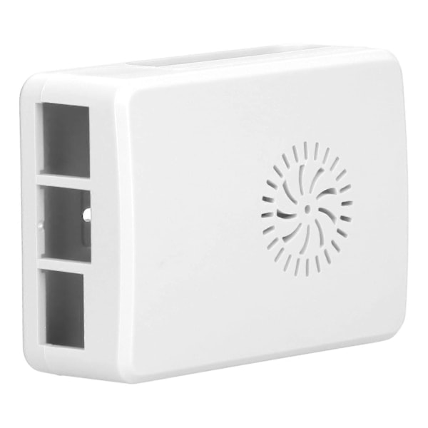Kotelo Raspberry Pi 4B ABS-kuorelle, jäähdytyselementti, yksinkertainen irrotettava yläkansi, suojakotelo, valkoinen