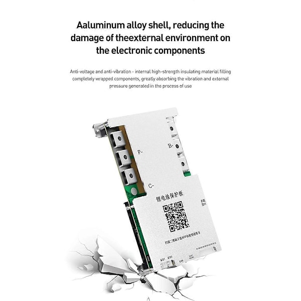 För JK-BD4A8S6P 12V 24V Lifepo4 Li-Ion Lto Batteri 4S 5S 6S 7S 8S Aktiv Balans 60A Balansström 400mA
