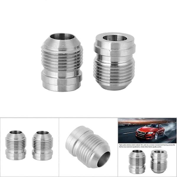 AN10 Han Rustfrit Stål Svejs på / Svejs i Fitting Prop Auto Tilbehør