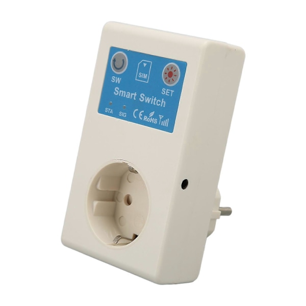 Smart Stikkontakt 110 16A Telefonopkald SMS Alarm Fjernbetjening Smart Stik til Vandpumpe