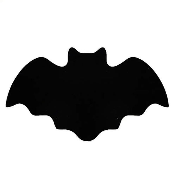 Fladdermus Bordstabletter Halloween Bordsunderlägg Halkfria Koppunderlägg Värmebeständiga Bordsdekoration för Hem Kök
