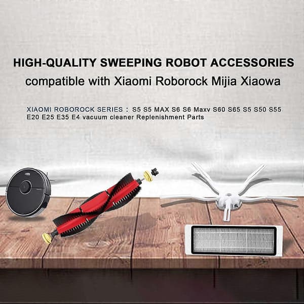 Erstatningssett for E4 S4 S5 Max S6 MaxV S6 Pure S65 S6 Robotstøvsuger