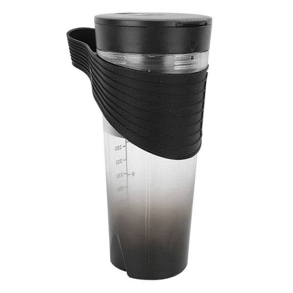 Portabel Blender Vattentät USB Uppladdningsbar Elektrisk Fruktmixer Shake Blender för Hem Utomhus Svart