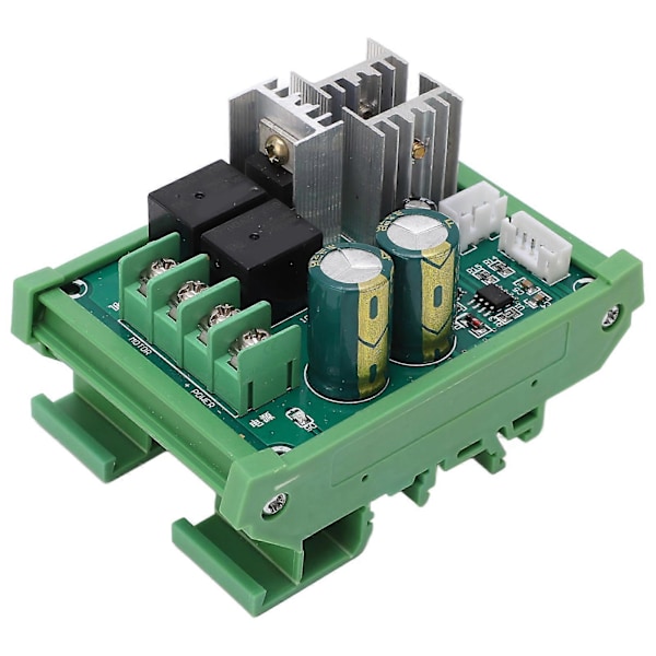 Hög Effekt Motorstyrningsmodul PWM DC Motorvarvtalsregulator DIN-skenfäste DC12?55V