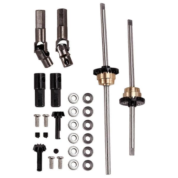 RC Bil Opgradering Differentiale Kit til C14 C24 MN D90 4WD RC Bil Opgraderingsdele