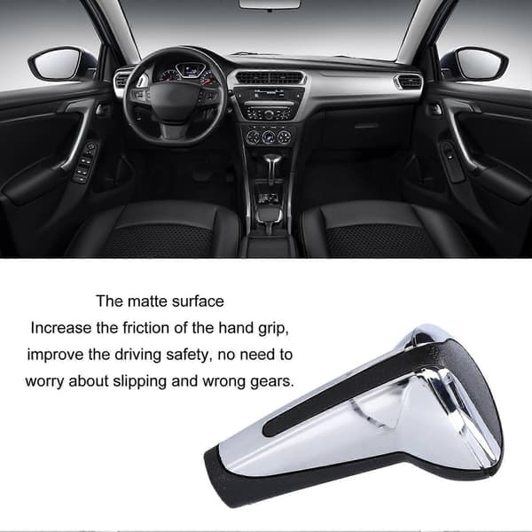 Bil Girspak Matte Design Svart Hvit Interiør Trim Universal Erstatning for Citroen Sega