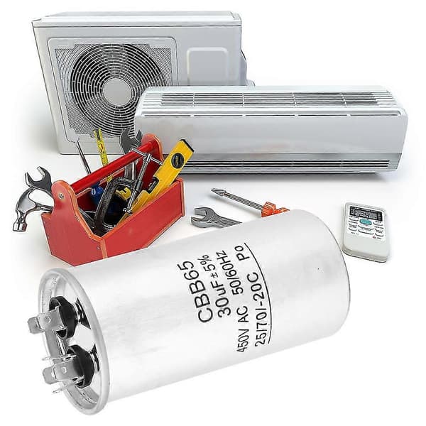 30UF 450V CBB65 Käynnistyskondensaattori kompressorille