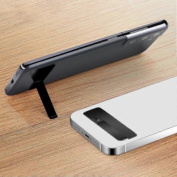 Telefonholder Stærk Vedhæftning Stærk Bæreevne Ultratynd Smartphone Skrivebord Mini Klæbrig Dovent Beslag til Fotografering