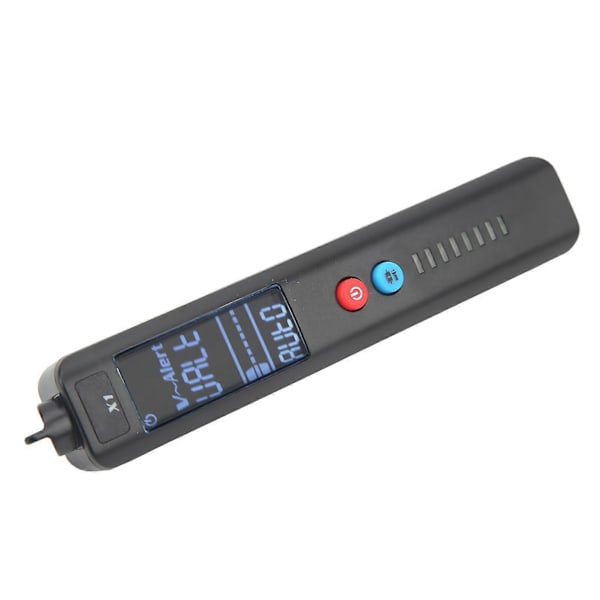 Smart Multimeter Pen Type Digital Display Spænding Strøm Modstand Tester med Lommelygte og Opbevaringstaske