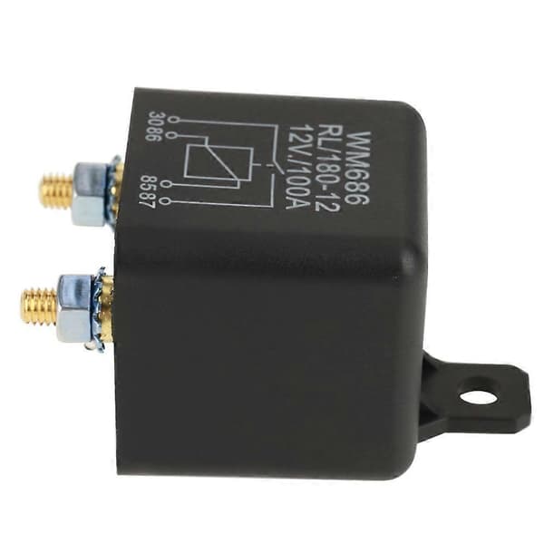 12V 100A Normalt Åpen Kraftig Bilstartrelé for Kontroll Batteri PÅ/AV