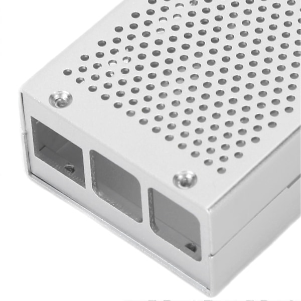 Beskyttende etui for Raspberry Pi-hus, kabinett i aluminiumslegering med kjølevifte