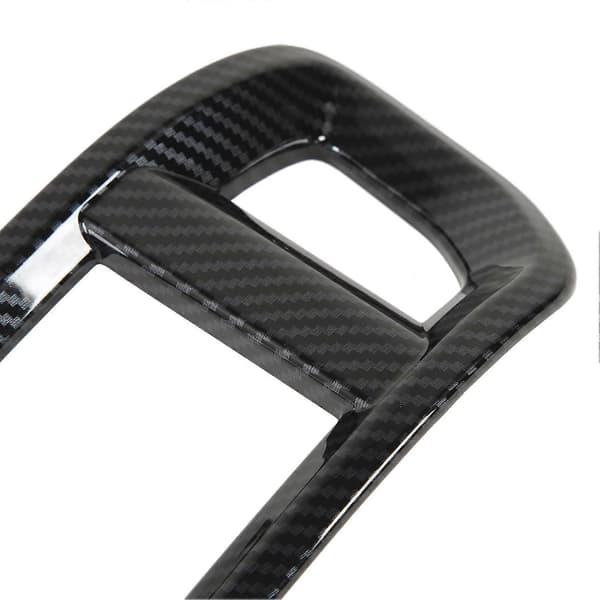 2 stk. Front Luftuttak Ramme Trim Karbonfiber Mønster Dashbord Side Luftventil Deksel for 1500 2023
