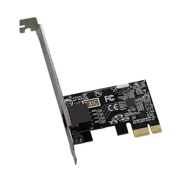 PCIE til RJ45 Netværkskort 10/100/1000Mbps RJ45 PCI Express Konverter LAN Ethernet Gigabit Adapter PCIe til Stationær PC