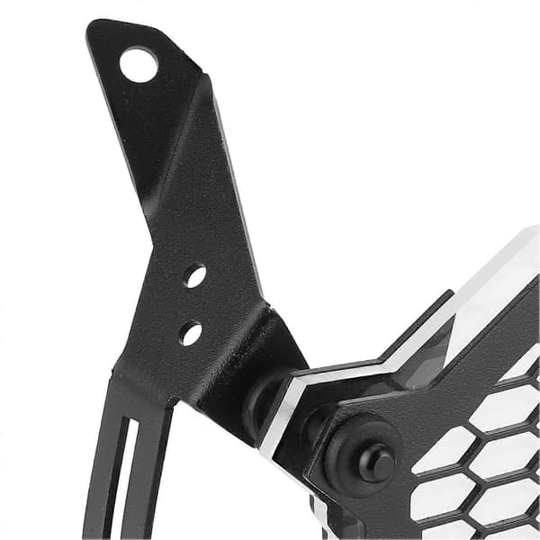Frontlyktebeskyttelse i rustfritt stål med akryllampepatch, passer for R1200GS R1250GSGrønn