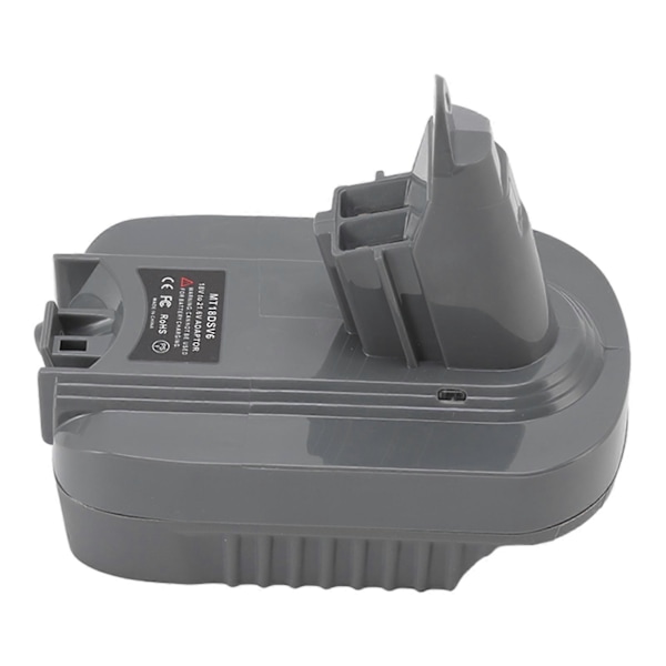 Dammsugare Batteriomvandlare ABS 18V till 21.6V Överhettningsskydd Dammsugare Batteri Konverteringsadapter för MT18DSV6