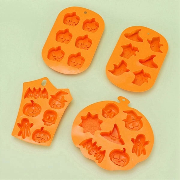 Halloween Kakform Spöke Docka Pumpa Bakform DIY Kakor Kakformar