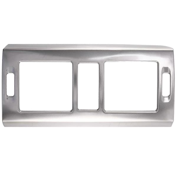 Bil Sølv Rustfritt Stål Klimaanlegg Ventil Utløp Panel Deksel Trim for X204 2008-12