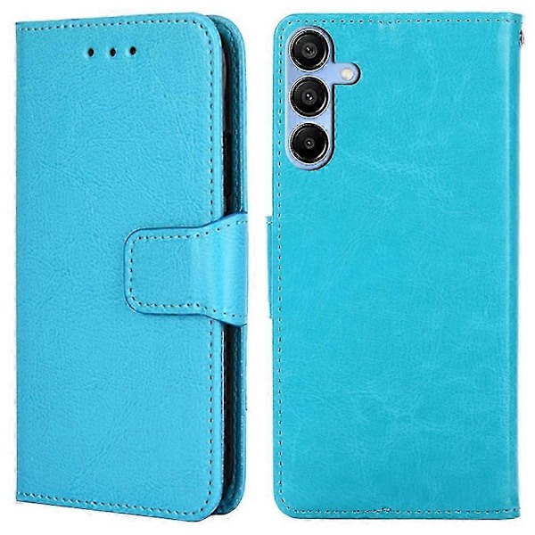 För Samsung Galaxy A15 4G/5G Läderfodral Plånboksställ Telefonskal P20211224630 Style C