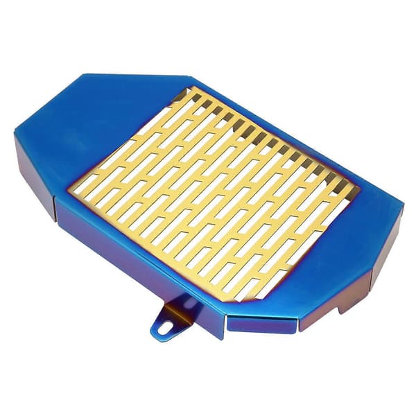 Radiatorskydd i aluminiumlegering Passar Honda ADV150 2019-2020 Blå Guld