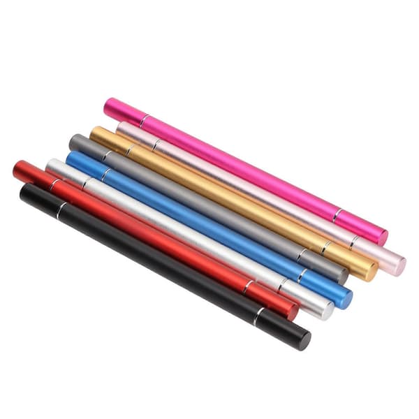8 stk. Stylus Pen 2 Funktioner Elegant Kompakt Let Stabil Sensitive Touch Penne til IPhone til IOS Tablet