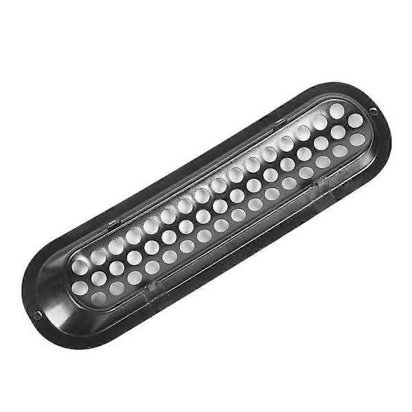 7 stk. ABS Eksteriør Frontgrill Mesh Grill Passer Til Jeep Wrangler 2007-2018 Sort