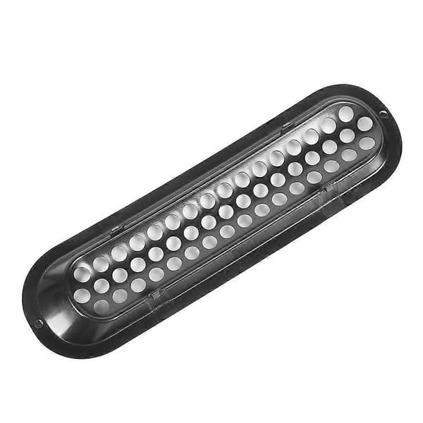 7st ABS Exteriör Främre Grillgaller Mesh Passar Jeep Wrangler 2007-2018 Svart