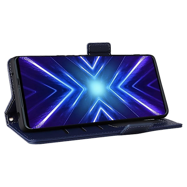 Telefondeksel for HTC U24 Pro 5G Lærdeksler Dark blue
