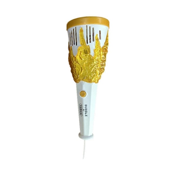 Torch Boblemaskine, Torch Prop Boblemaskine med Lys, Sommer Boblelegetøj Børnegave B