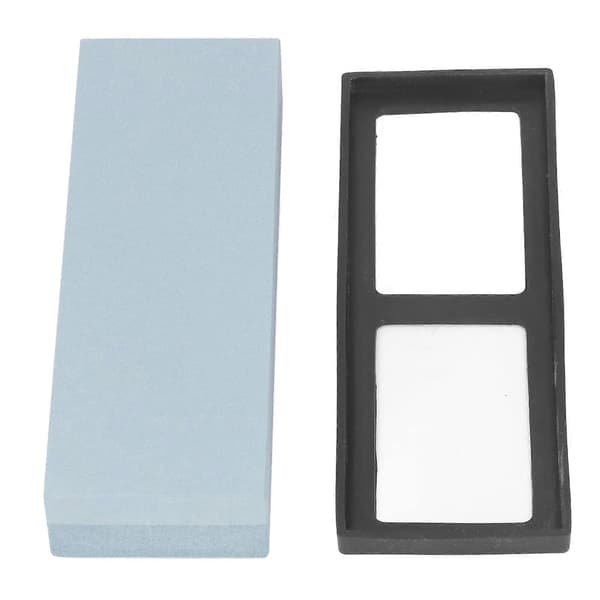Knivslipsten Set Bryne Slipsten Kit 2 Sidor 400 1000 Grit med Gummikudde